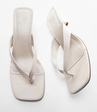 Load image into Gallery viewer, ALINE Slip-on Square Toe Kitten-Heel