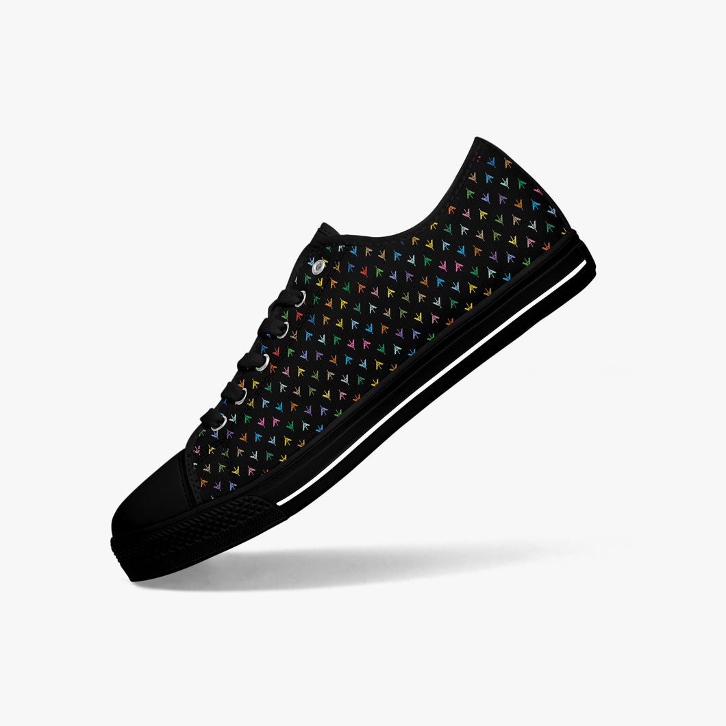 A-line Low-top Canvas Sneaker